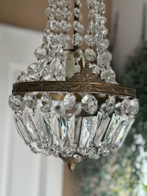 Kristall- Lampe