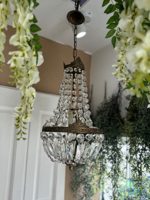 Kristall- Lampe